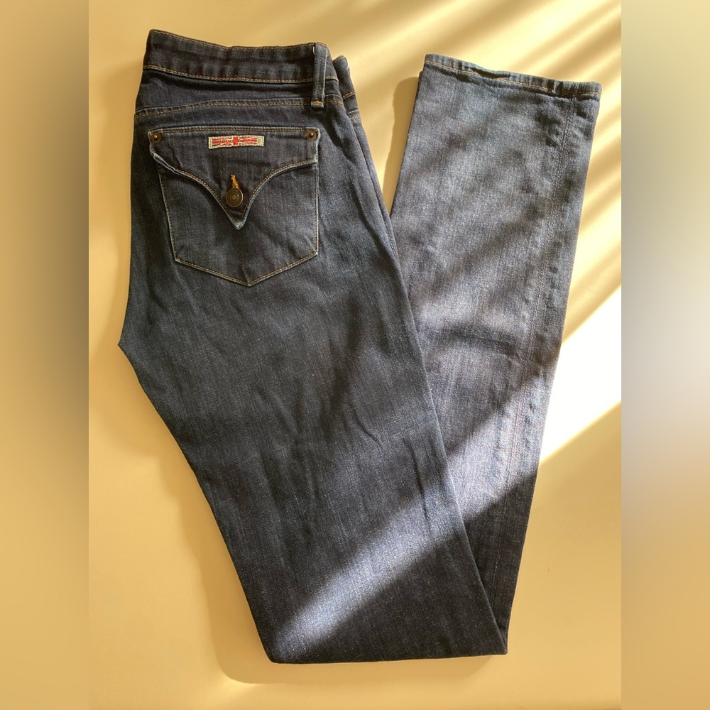Hudson Jeans Dark Blue Straight Jeans